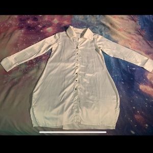 My Mum Made It Satin Dress Ivory S